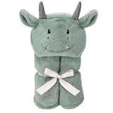 Mon Ami Dax Dragon Hooded Blanket-MON AMI-hip-kid