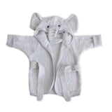 Mon Ami Elephant Bamboo Cotton Robe-MON AMI-hip-kid