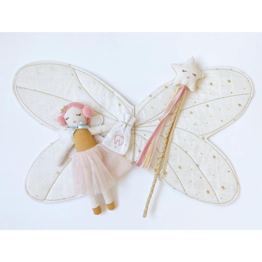 Mon Ami Fairy Wings and Star Magic Wand Dress Up Set-MON AMI-hip-kid
