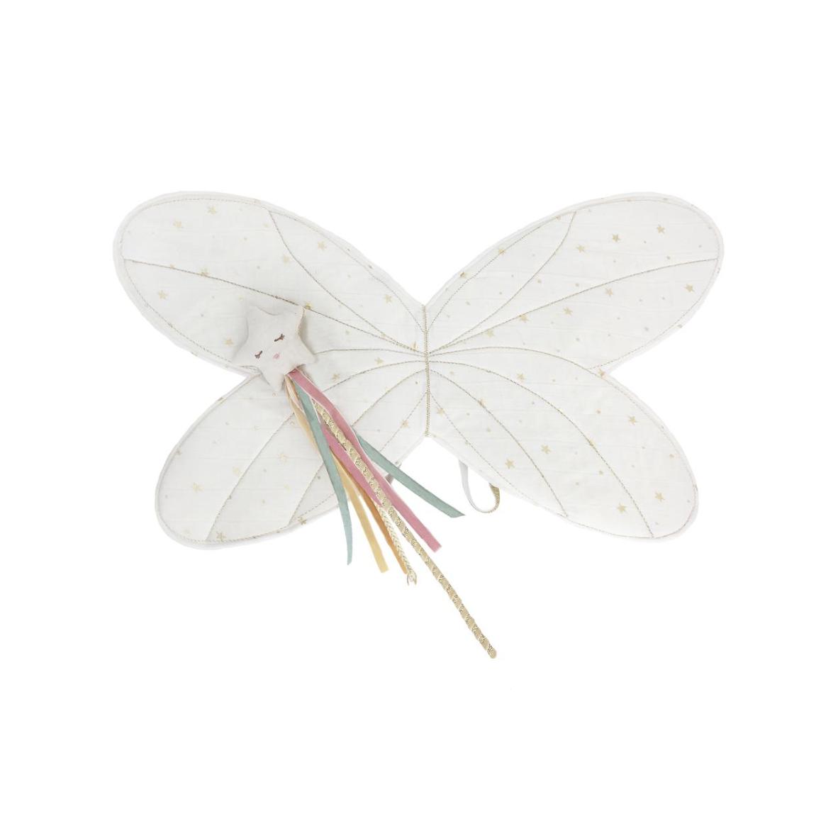 Mon Ami Fairy Wings and Star Magic Wand Dress Up Set-MON AMI-hip-kid