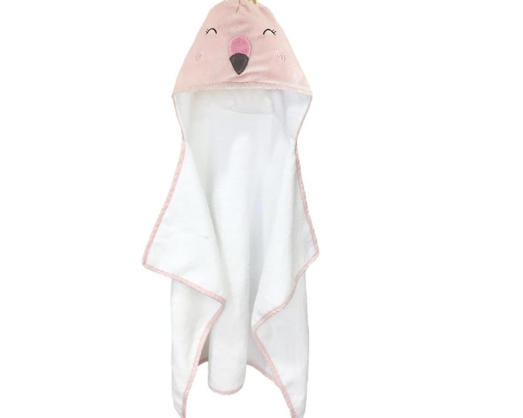Mon Ami Flamingo Baby Terry Towel-MON AMI-hip-kid