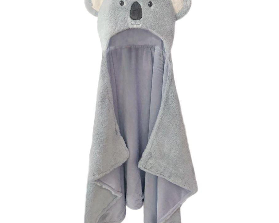 Mon Ami Koala Plush Hooded Blanket-MON AMI-hip-kid