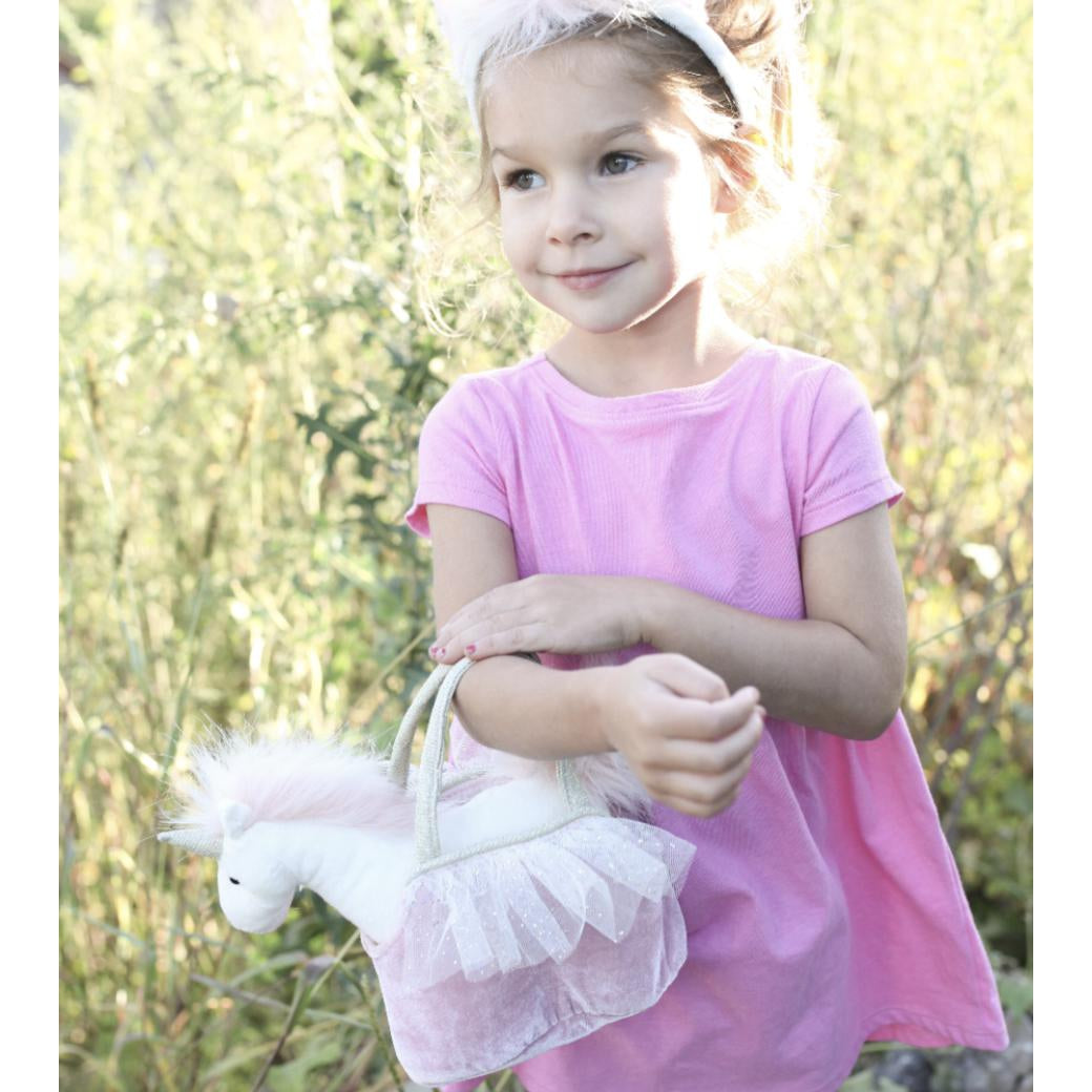Mon Ami "Ophelia" Unicorn Plush Toy and Purse-MON AMI-hip-kid