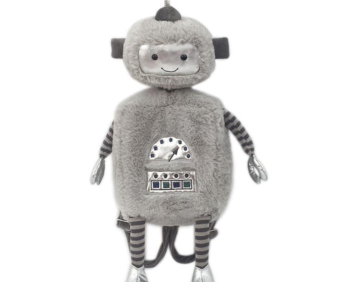 Mon Ami Plush Robot Backpack-MON AMI-hip-kid