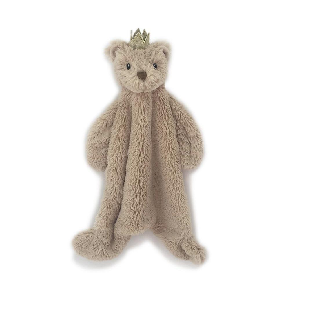 Mon Ami "Prince" Bear Baby Security Blanket-MON AMI-hip-kid