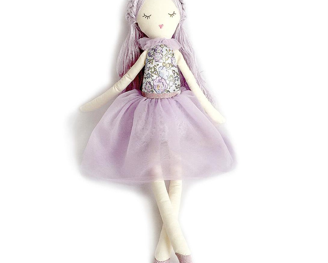 Mon Ami Scented Heirloom Doll "Lavender"-MON AMI-hip-kid