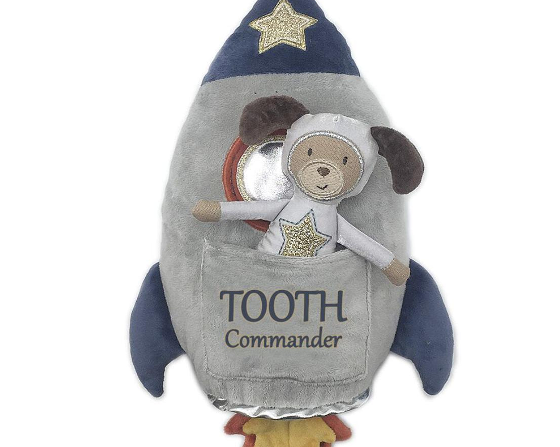 Mon Ami Spaceship Tooth Fairy Pillow-MON AMI-hip-kid