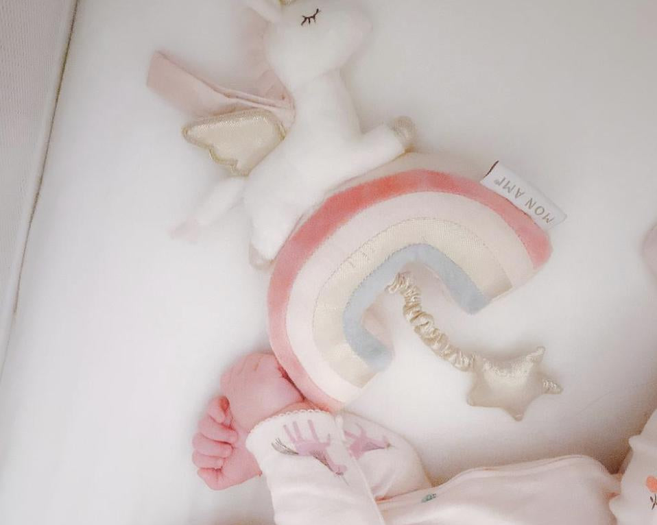 Mon Ami Unicorn and Rainbow Music Mobile-MON AMI-hip-kid