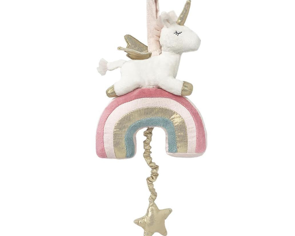 Mon Ami Unicorn and Rainbow Music Mobile-MON AMI-hip-kid