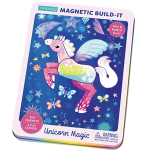 Mudpuppy Magnetic Build-It - Unicorn Magic-hachette-hip-kid