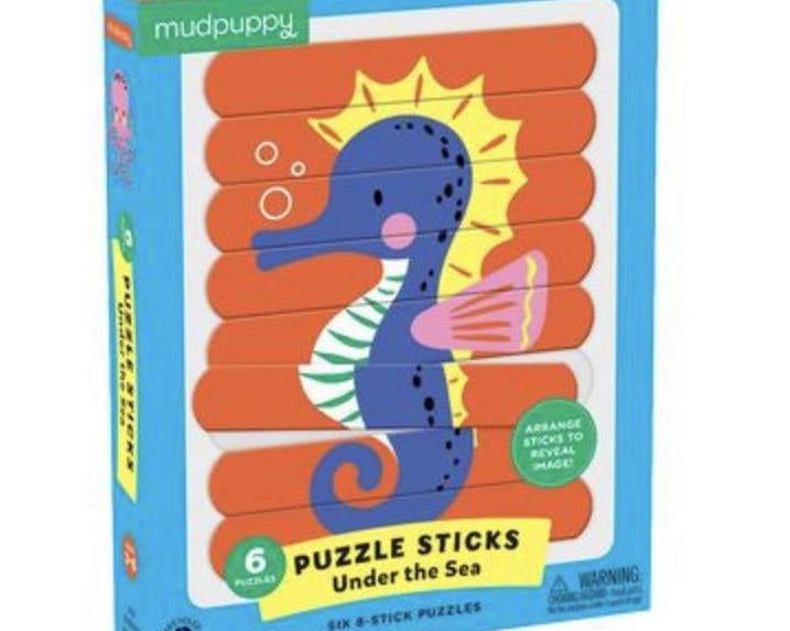 Mudpuppy Puzzle Sticks - Under the Sea-HACHETTE-hip-kid