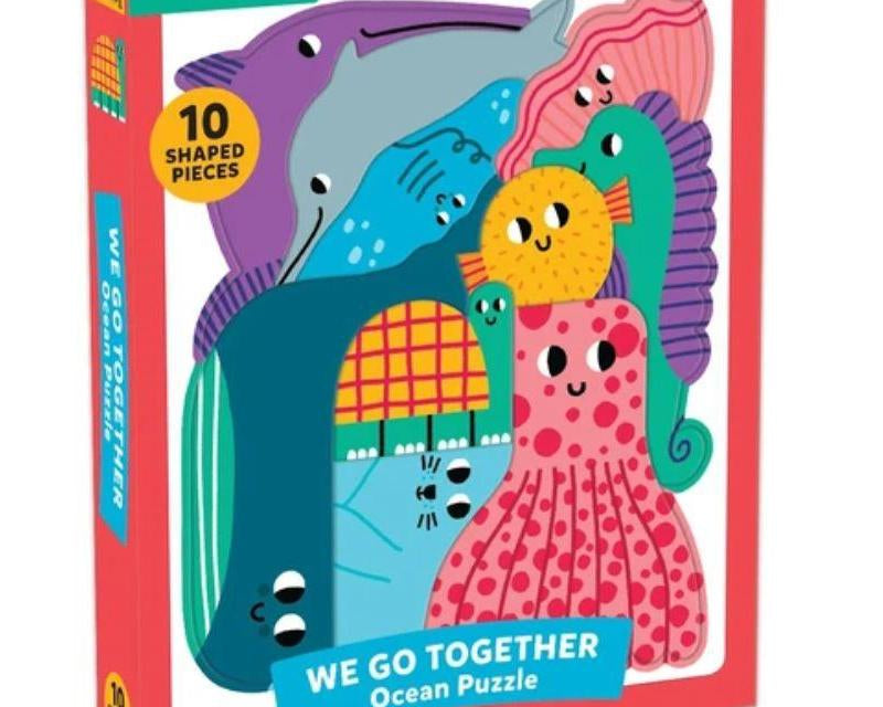 Mudpuppy We Go Together - Ocean Puzzle-HACHETTE-hip-kid