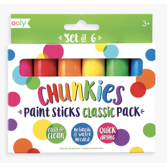 OOLY Chunkies Paint Sticks - set of 6-OOLY-hip-kid