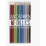OOLY Modern Metallic Colored Pencils-OOLY-hip-kid