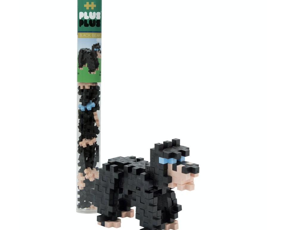 Plus Plus Tube Black Bear-PLUS PLUS-hip-kid