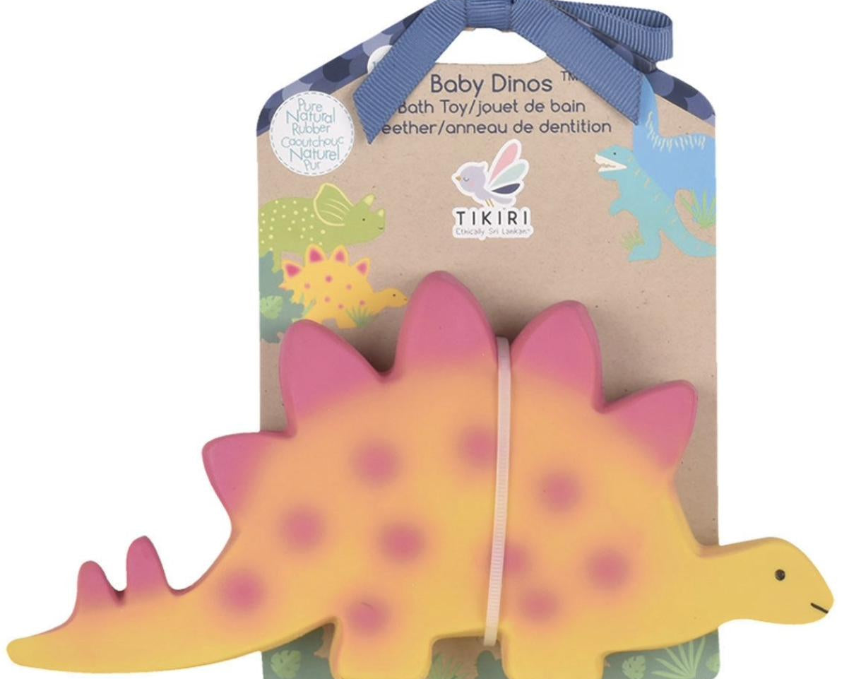 Tikiri Baby Stego Rubber Toy-TIKIRI-hip-kid