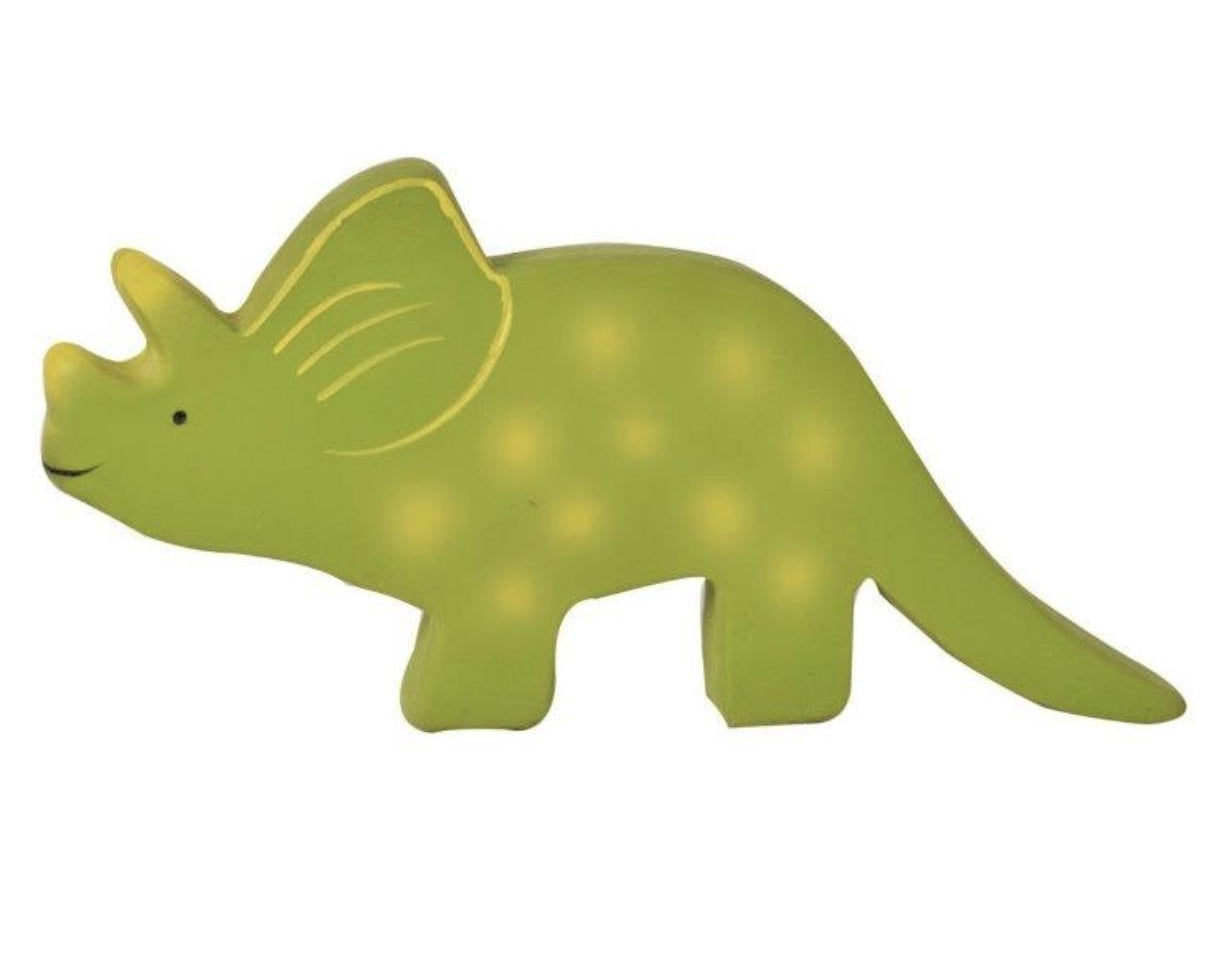 Tikiri Baby Triceratops Rubber Teether Toy-TIKIRI-hip-kid