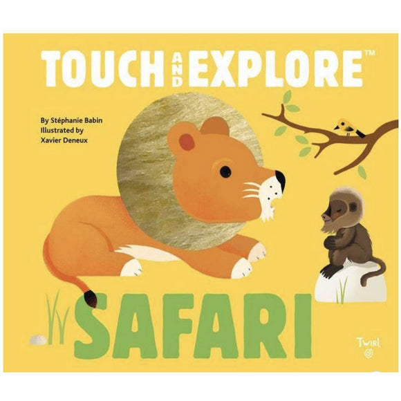 Touch and Explore: Safari-HACHETTE-hip-kid