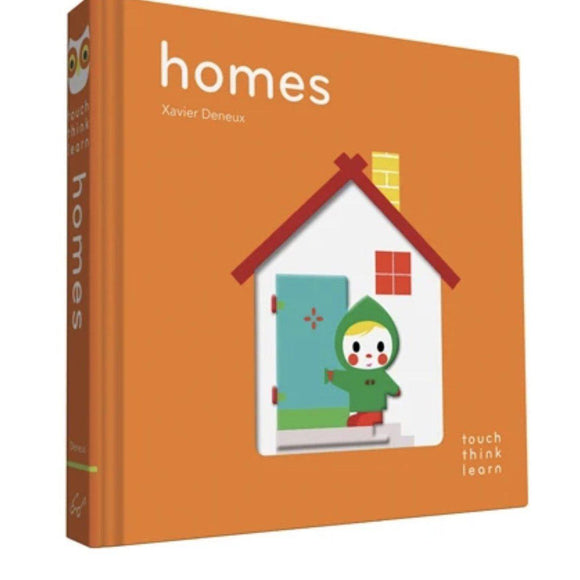 Touch Think Learn Homes (Board Book)-CHRONICLE BOOKS-hip-kid