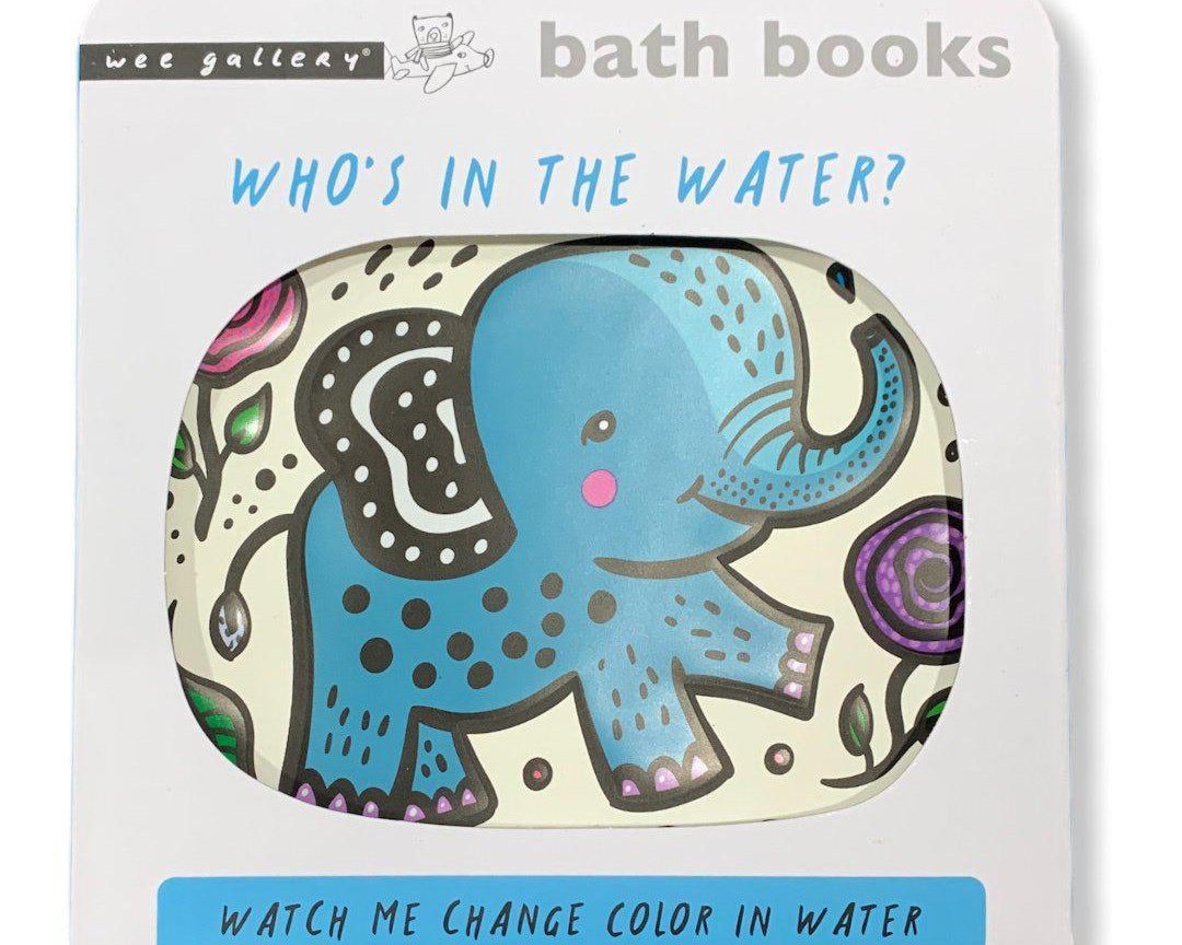 Wee Gallery Color Me: Who's in the Water? Bath Book-HACHETTE-hip-kid